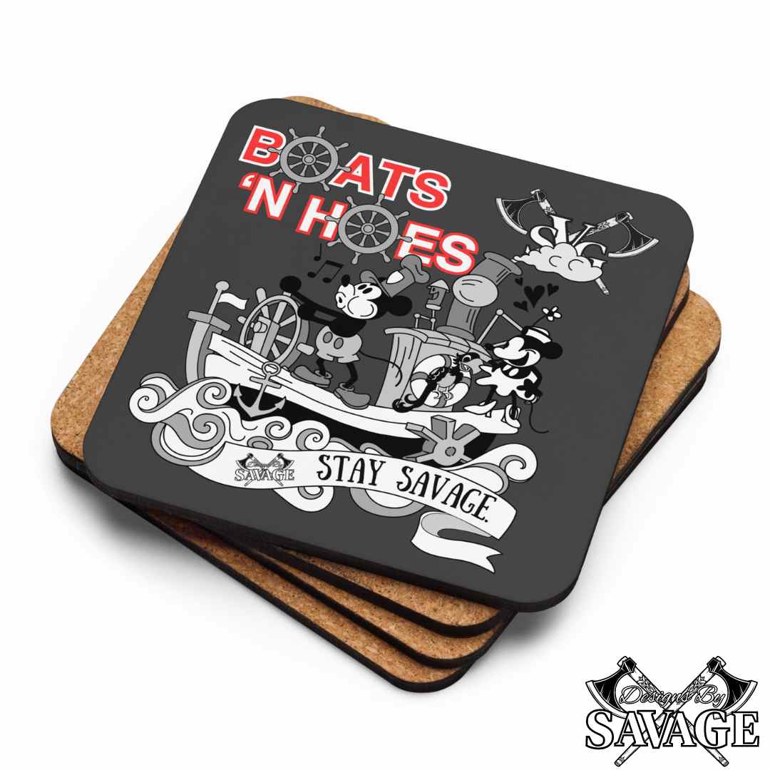 Steamboat Willie Savage Edition Coaster | Designs By Savage