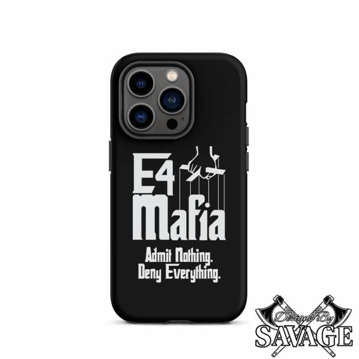 E4 Mafia Tough Case for iPhone® | Designs By Savage