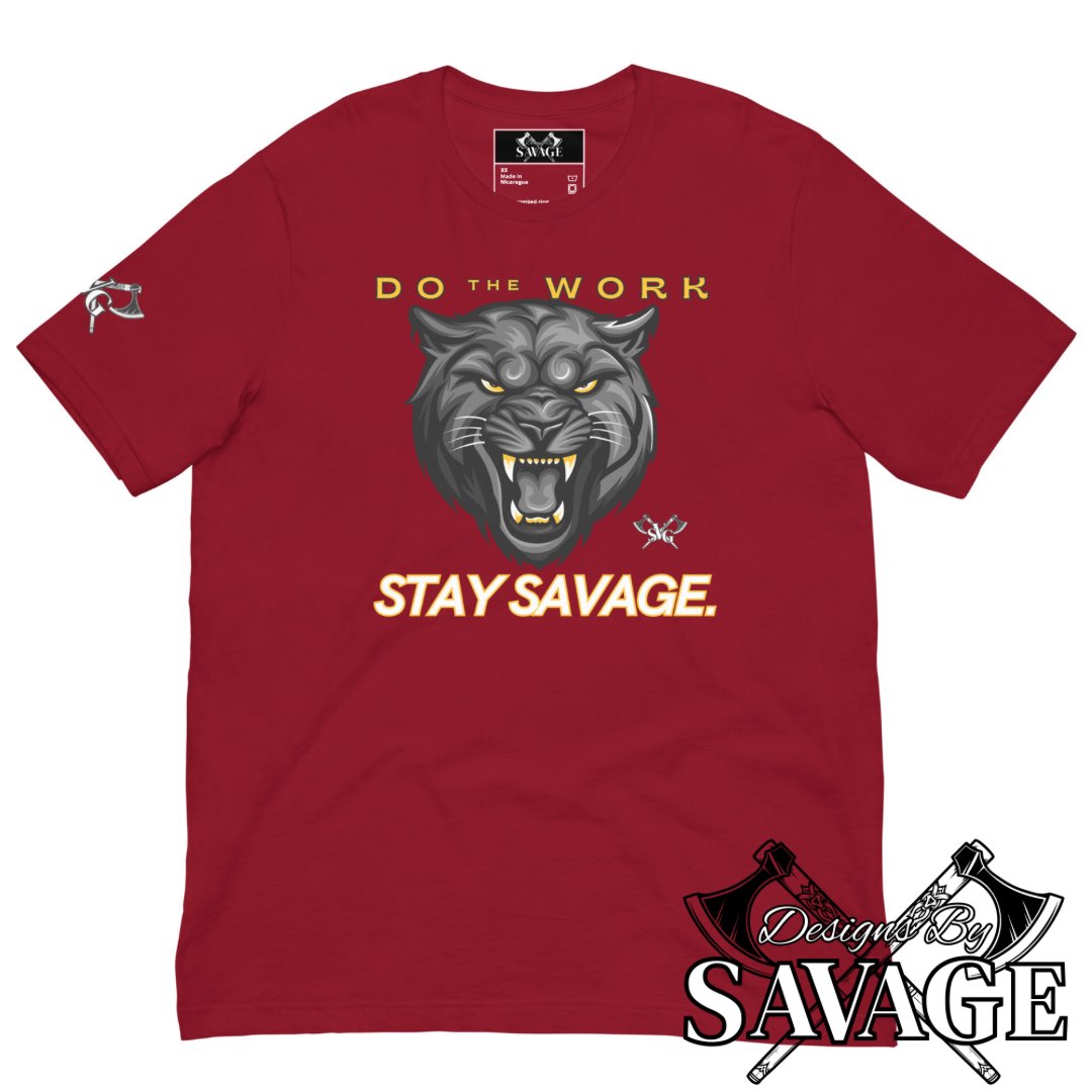 Do The Work Tee - Your Blueprint for Self-Mastery | Designs By Savage