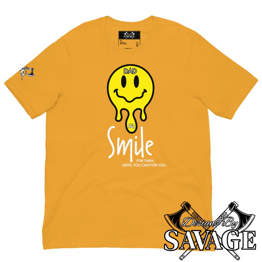 Smile For Them Tee - Until You Can, For You | Designs By Savage