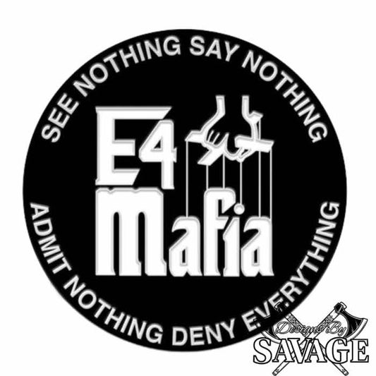 E4 Mafia Military Challenge Coin | Designs By Savage