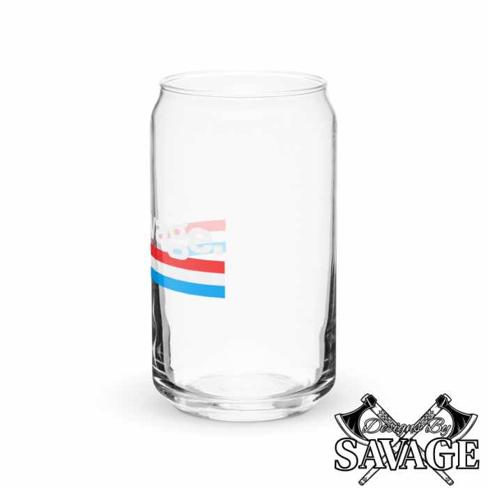 Stay Savage. Can-shaped Glass (16 oz) | Designs By Savage