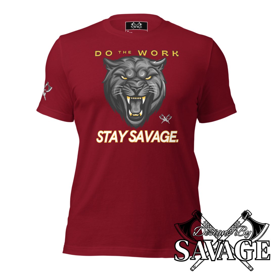 Do The Work Tee - Your Blueprint for Self-Mastery | Designs By Savage