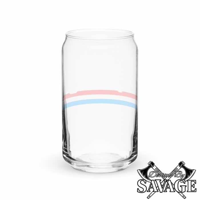 Stay Savage. Can-shaped Glass (16 oz) | Designs By Savage