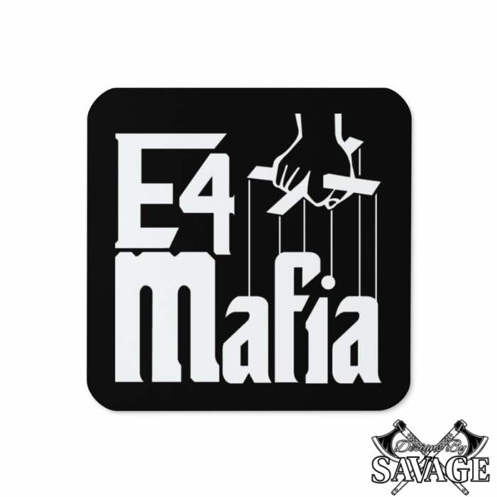 E4 Mafia Coaster | Designs By Savage Barware