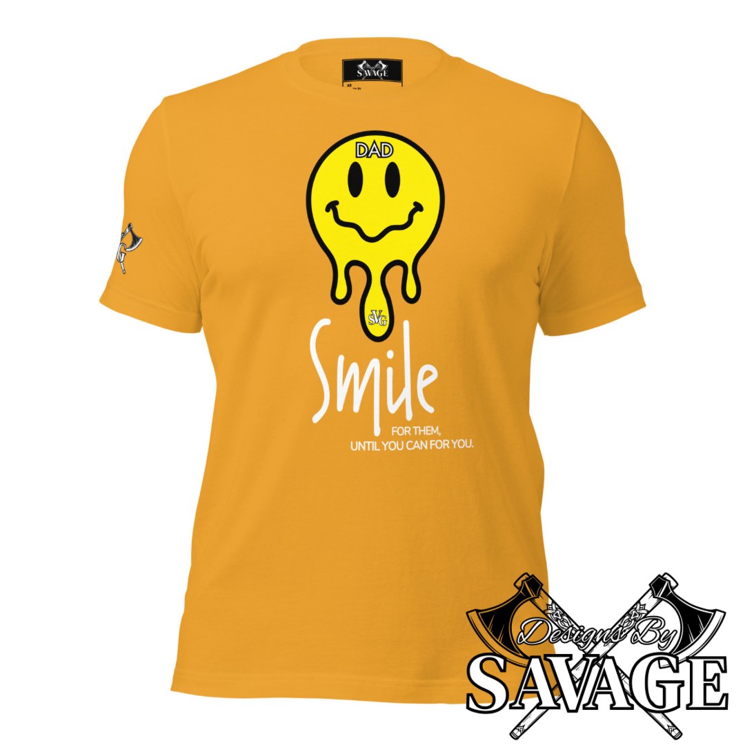 Smile For Them Tee - Until You Can, For You | Designs By Savage