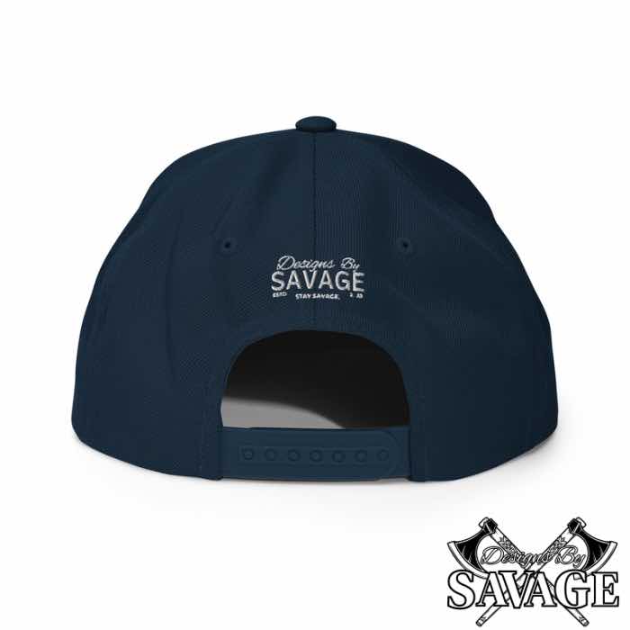 Stay Savage RWB Snapback Hat | Designs By Savage