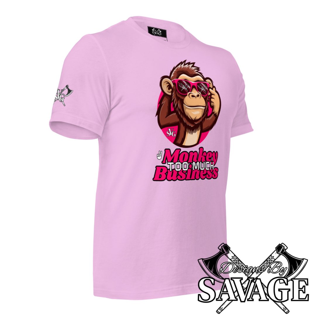 Too Much Monkey Business Tee - "I’m Out" | Designs By Savage