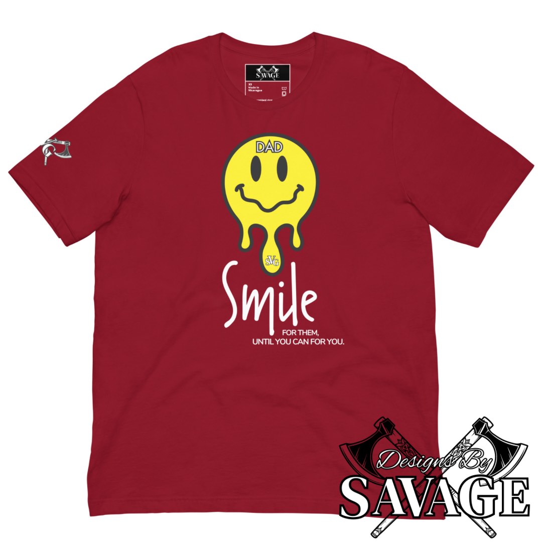 Smile For Them Tee - Until You Can, For You | Designs By Savage