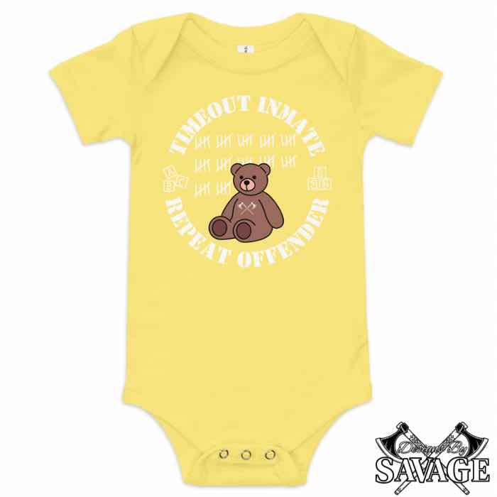 Repeat Offender Infant Onesie | Designs By Savage Kid’s Clothing