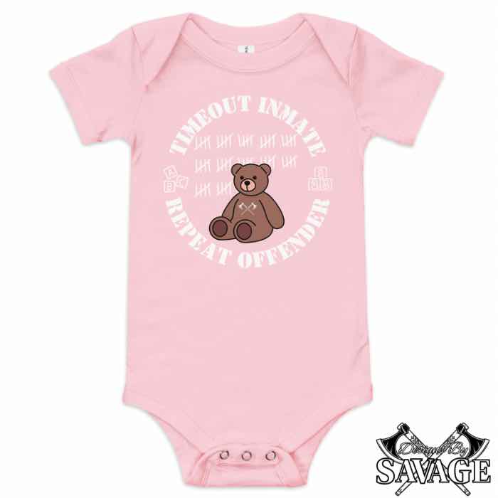 Repeat Offender Infant Onesie | Designs By Savage Kid’s Clothing