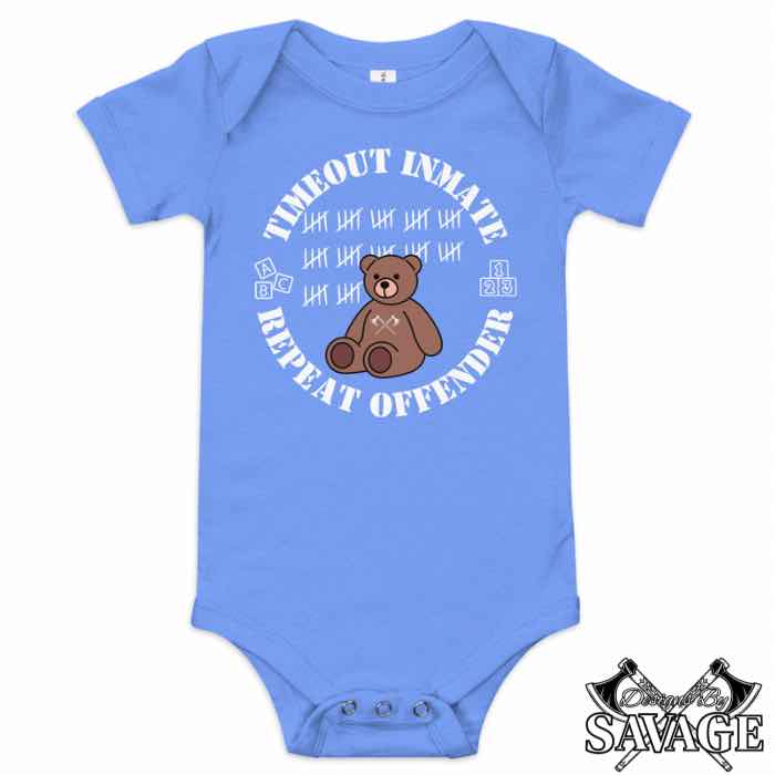 Repeat Offender Infant Onesie | Designs By Savage Kid’s Clothing