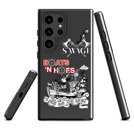 Steamboat Willie Savage Edition Tough case for Samsung® | Designs By Savage Accessories Collection - Gear Up with Grit & Wit | Designs By Savage