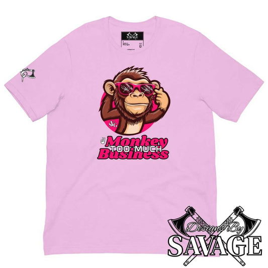 Too Much Monkey Business Tee - "I’m Out" | Designs By Savage Men's Collection - Rugged Individualism & Style | Designs By Savage