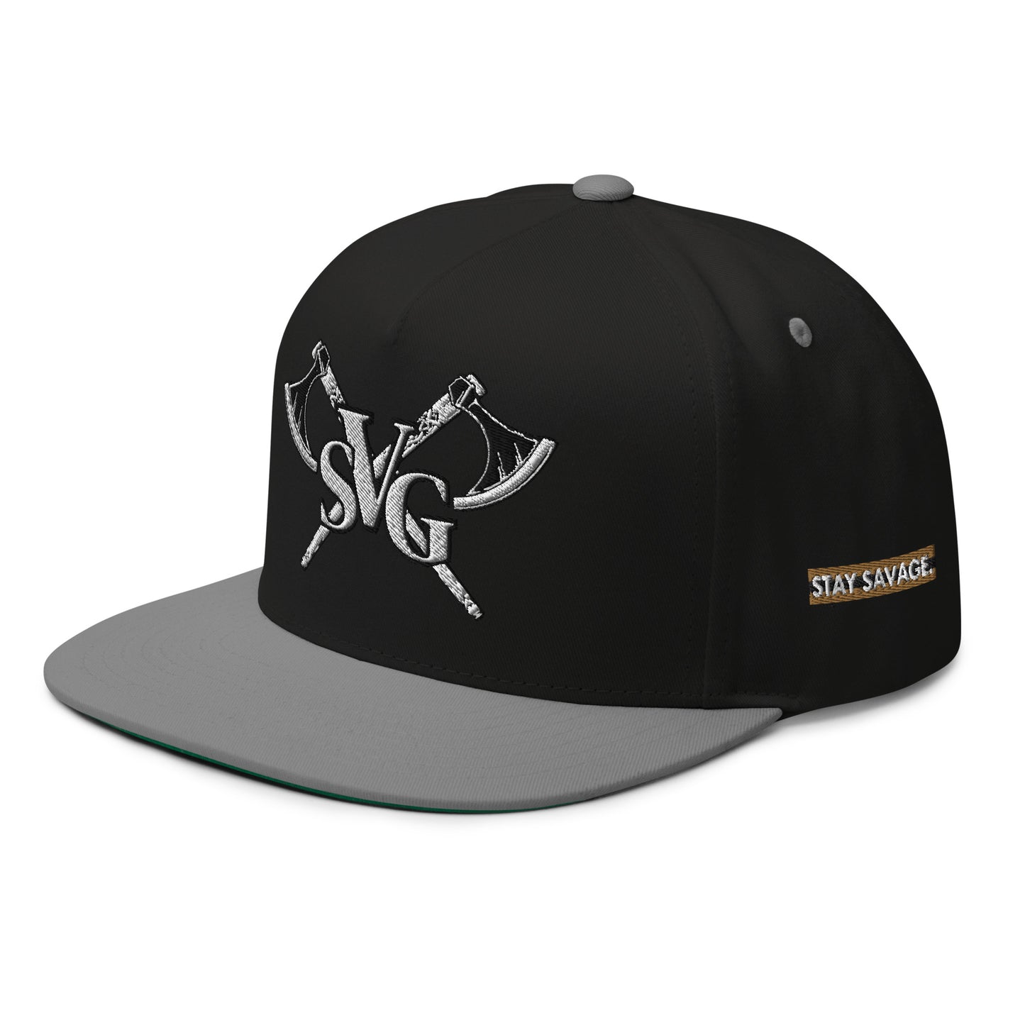 Resilience Flat Bill SnapBack | Designs By Savage