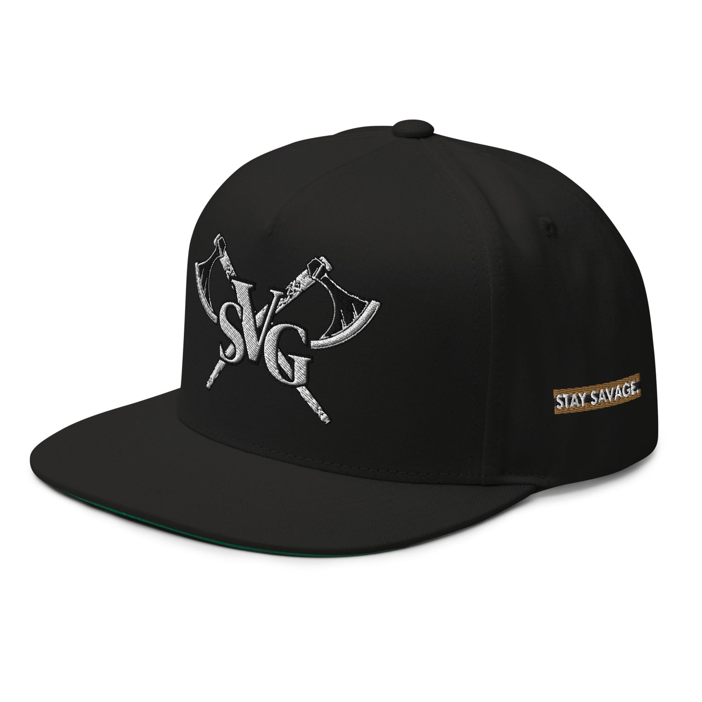 Resilience Flat Bill SnapBack | Designs By Savage