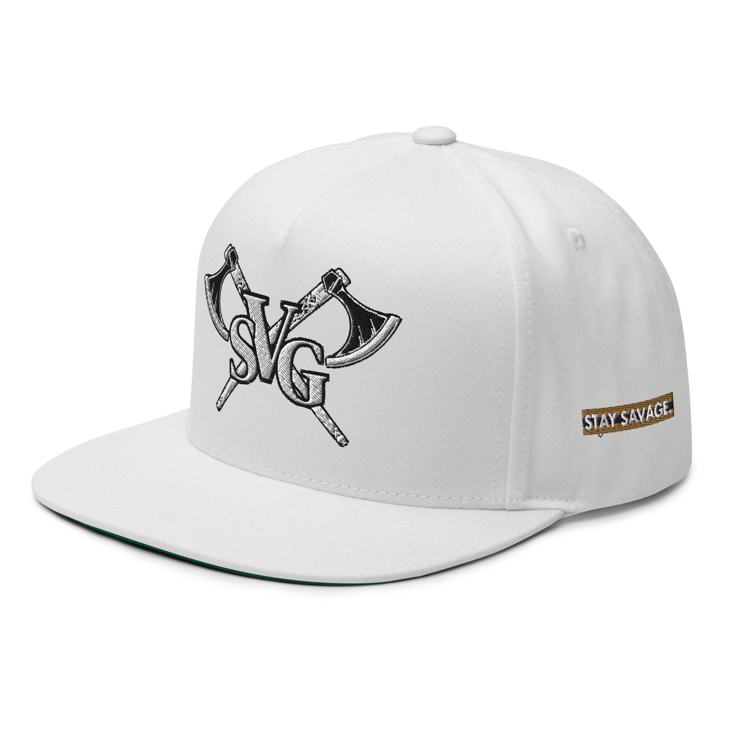 Resilience Flat Bill SnapBack | Designs By Savage