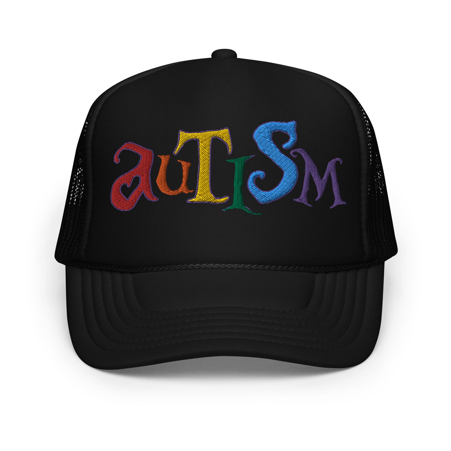 "Wonderland Insights" Autism Awareness Foam Trucker Hat