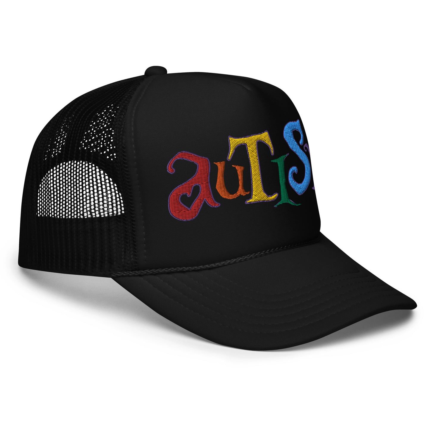 "Wonderland Insights" Autism Awareness Foam Trucker Hat