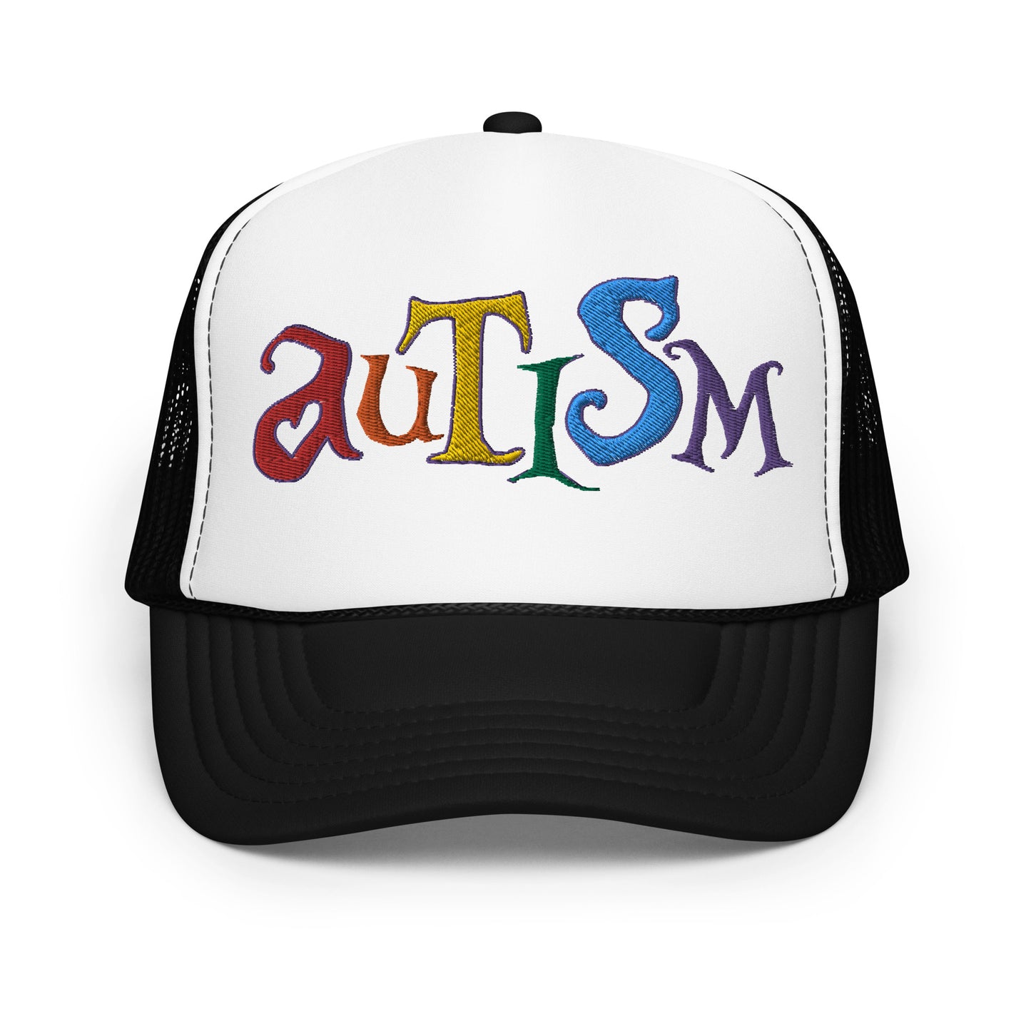 "Wonderland Insights" Autism Awareness Foam Trucker Hat