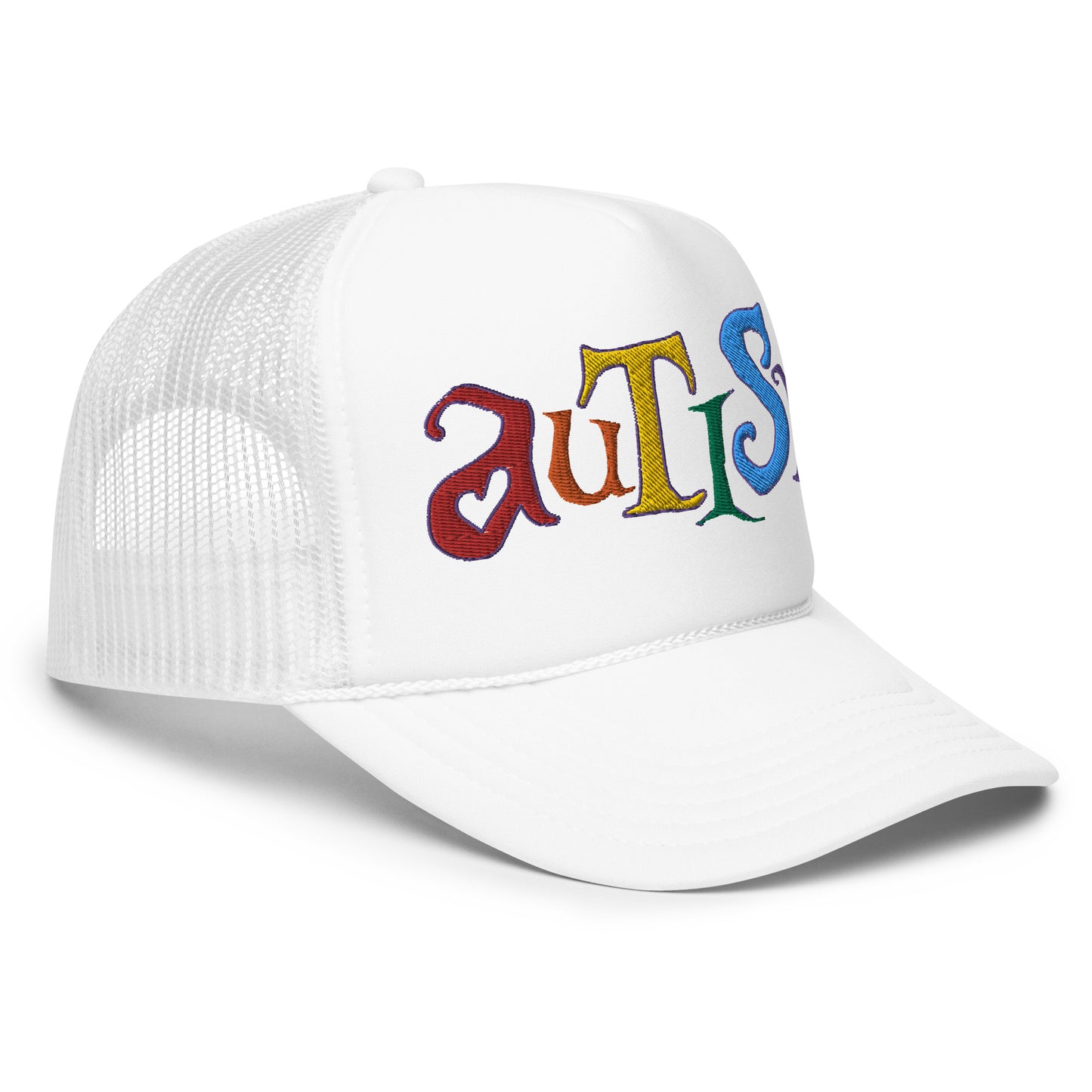 "Wonderland Insights" Autism Awareness Foam Trucker Hat