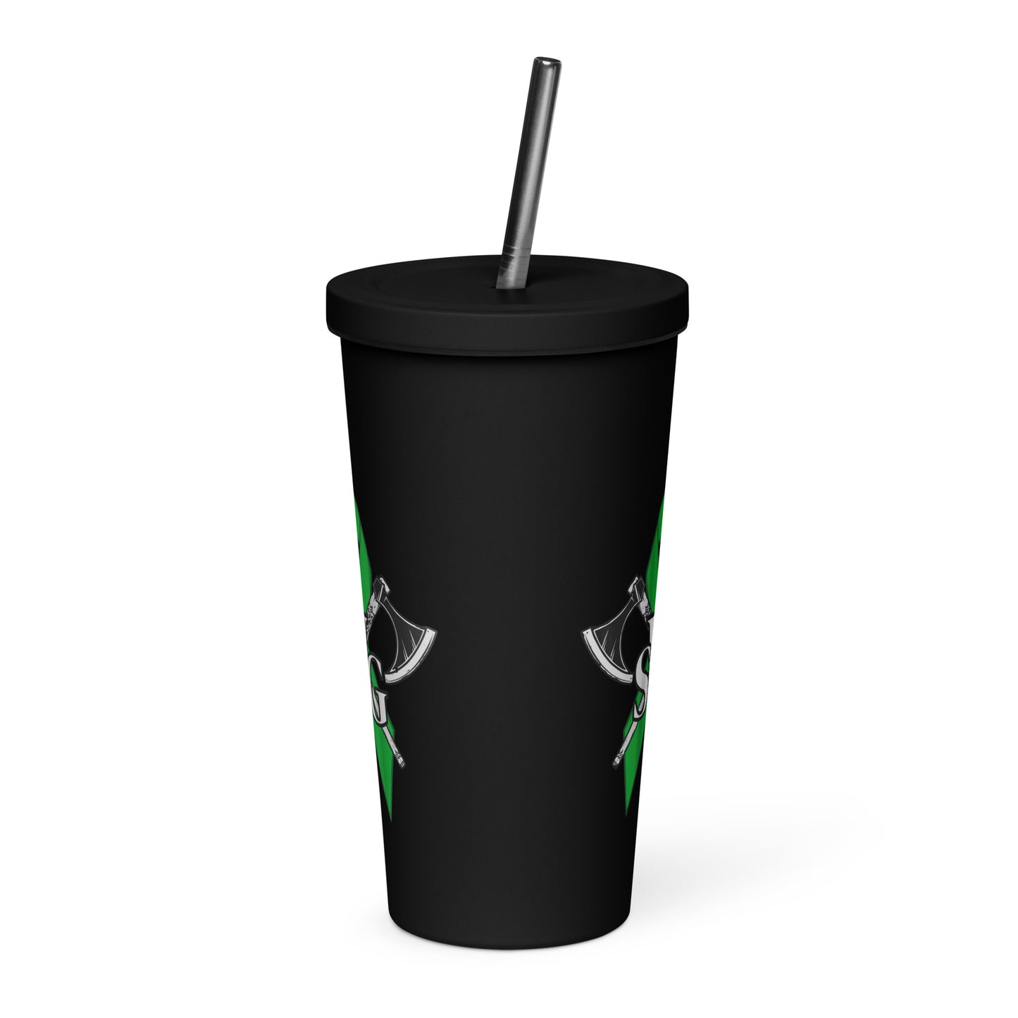 "SVG Mental Health Advocate" Insulated Tumbler with Straw