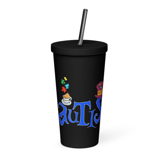 "Wonderland Awakening" Autism Awareness 20oz Insulated Tumbler