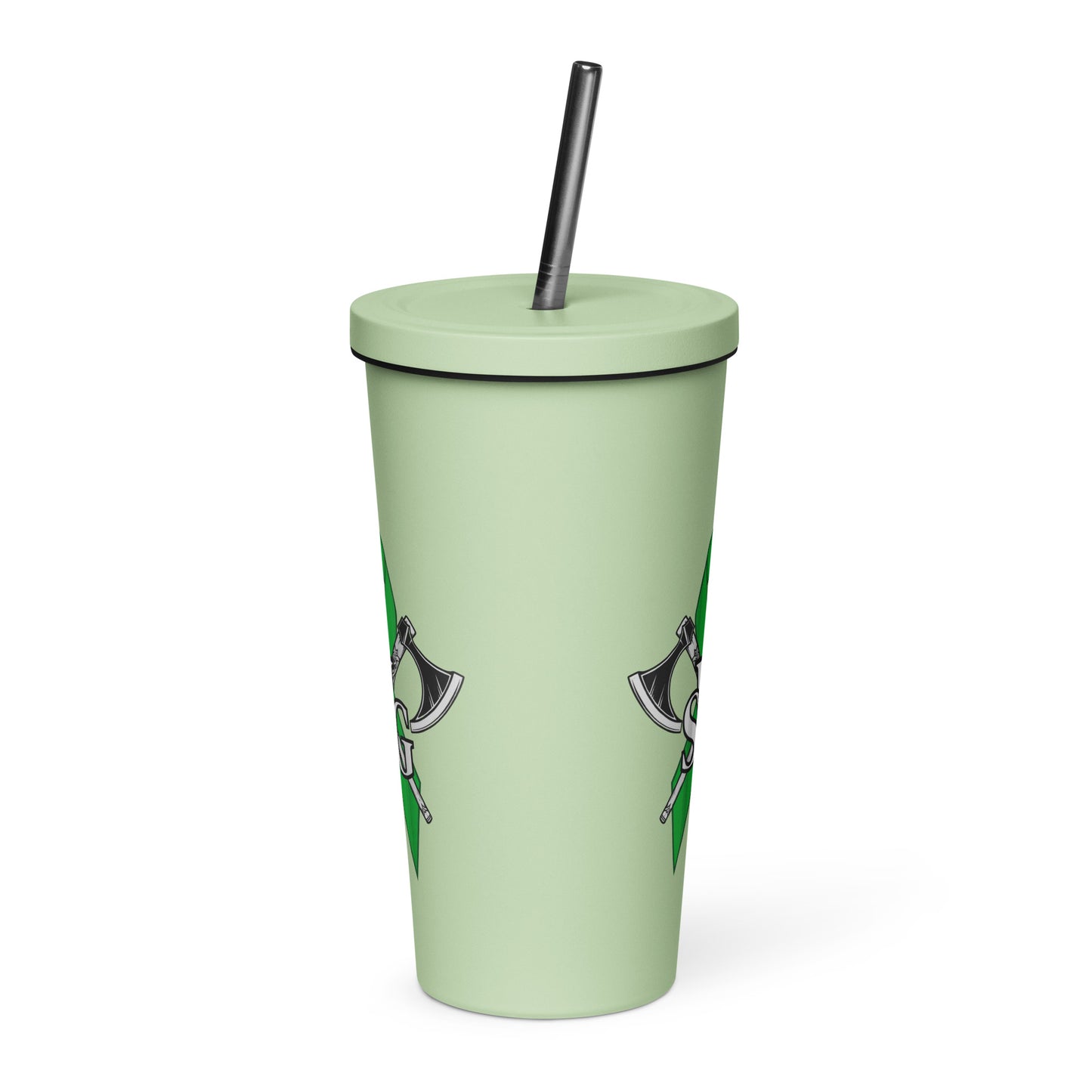 "SVG Mental Health Advocate" Insulated Tumbler with Straw