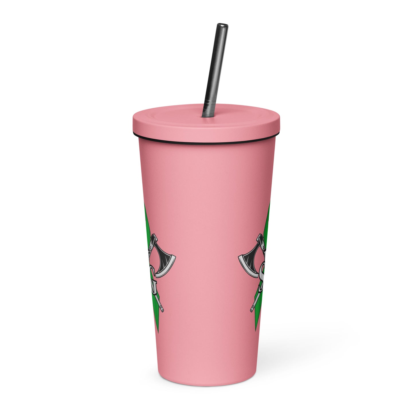 "SVG Mental Health Advocate" Insulated Tumbler with Straw