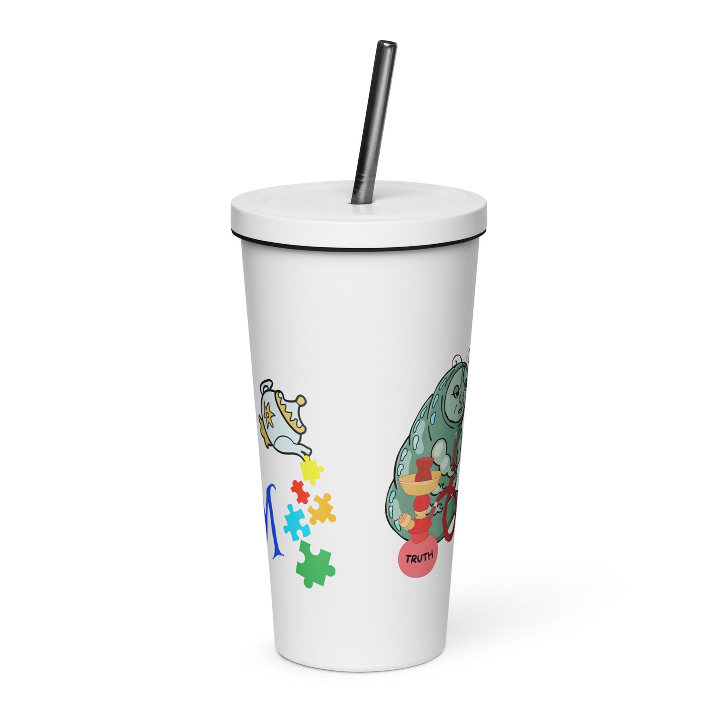 "Wonderland Awakening" Autism Awareness 20oz Insulated Tumbler