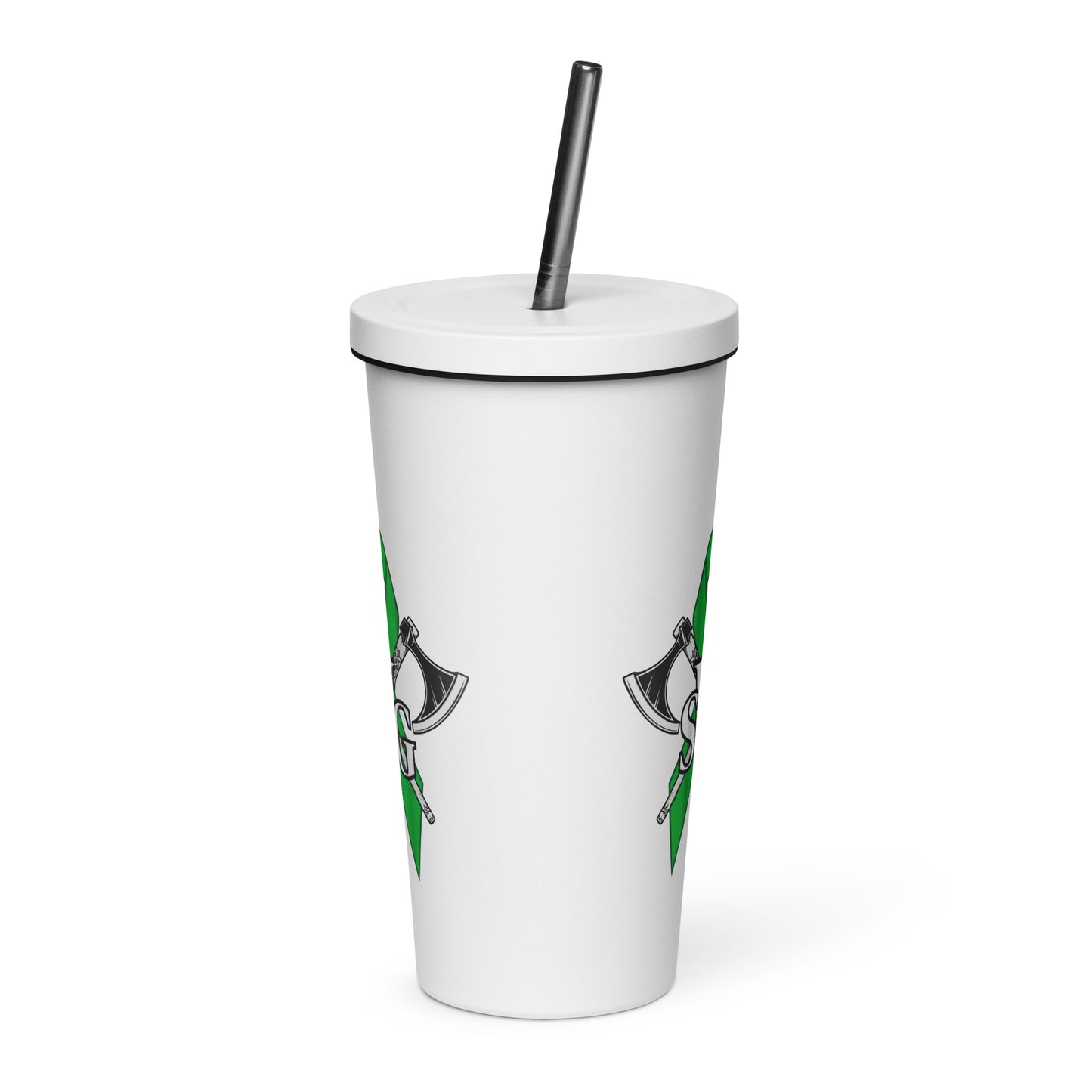 "SVG Mental Health Advocate" Insulated Tumbler with Straw