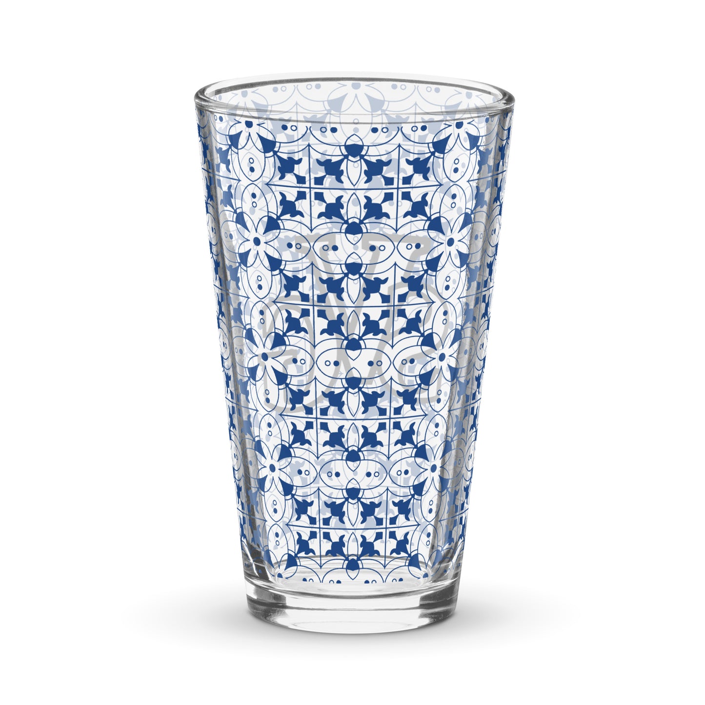 Rugged Elegance 16 oz Shaker Pint Glass | Designs By Savage