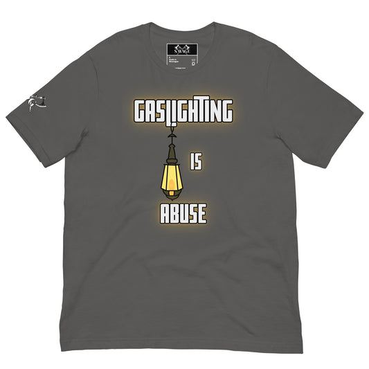 Gaslighting is Abuse Awareness Tee - Glow Edition