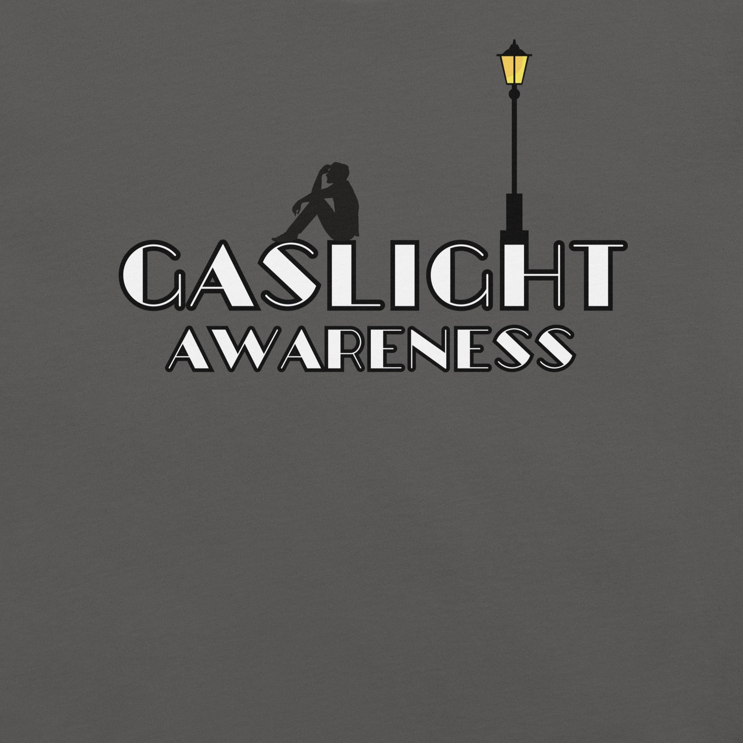 Gaslighting Abuse Awareness Tee - Isolated and Exhausted