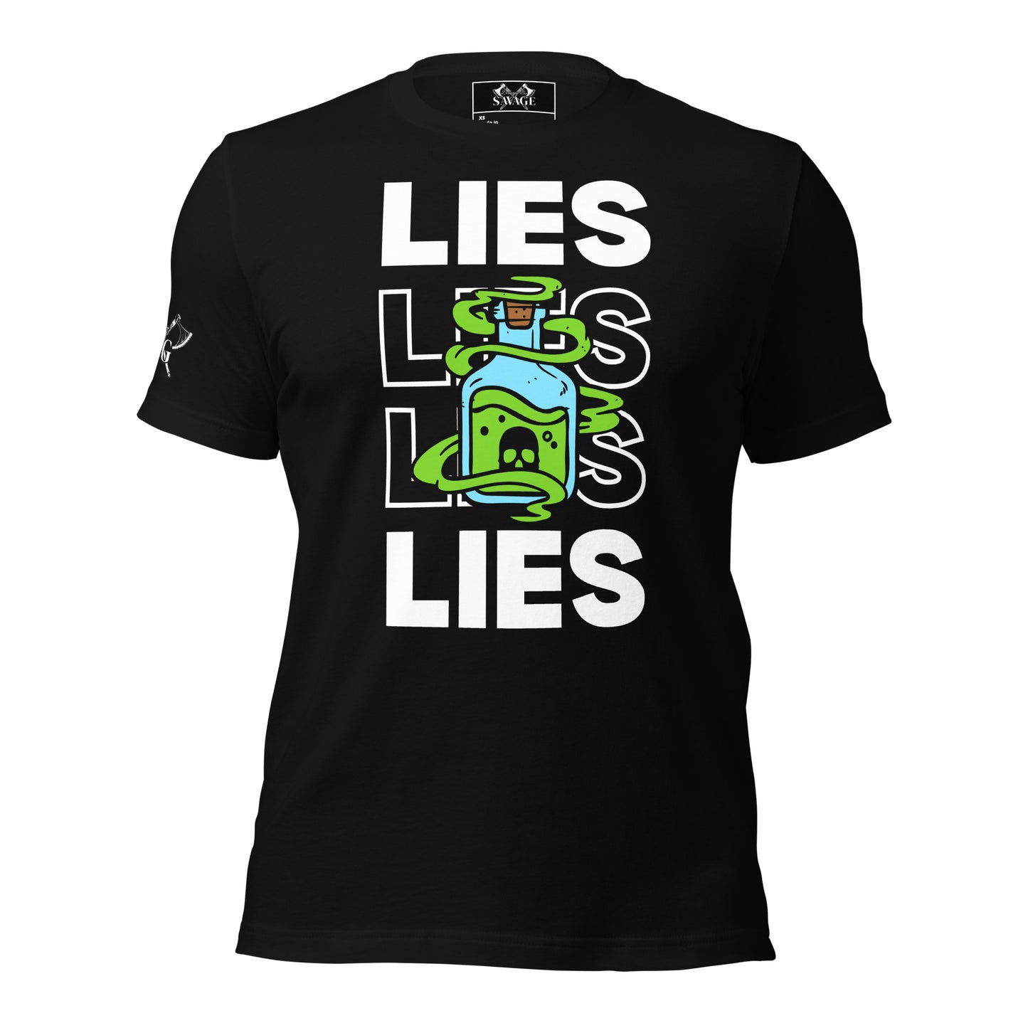 Lies Are Poison T-Shirt - Expose the Truth