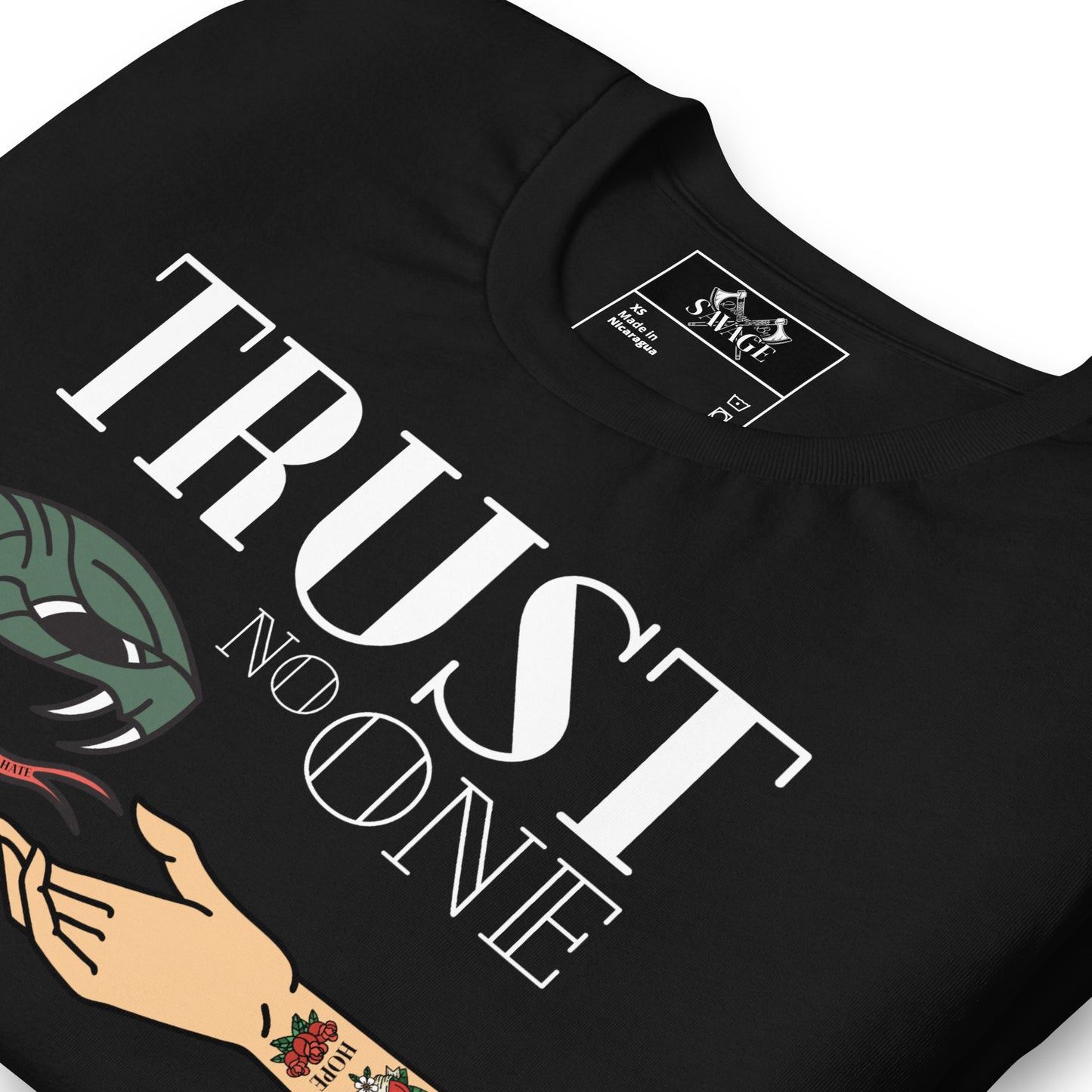 Trust No One Stay Savage T-Shirt for Divorced Dads