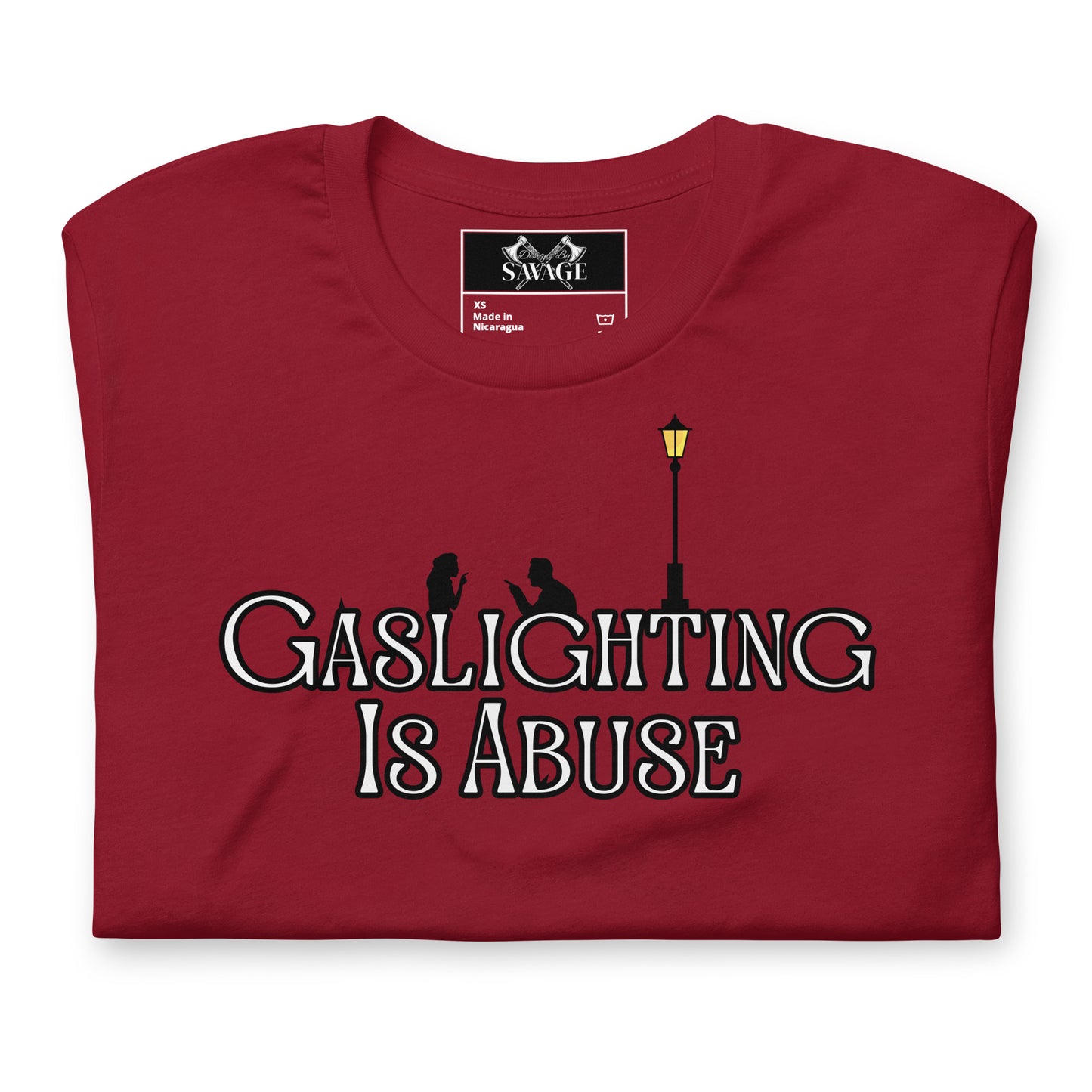 Vintage Gaslighting Abuse Awareness Tee