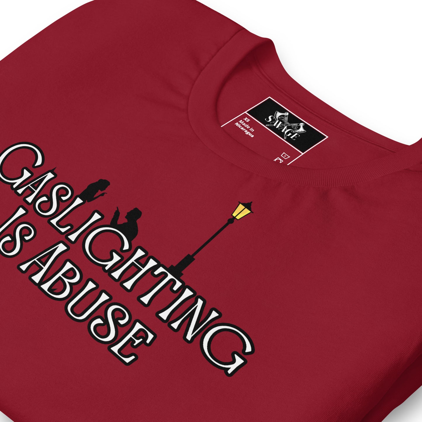 Vintage Gaslighting Abuse Awareness Tee