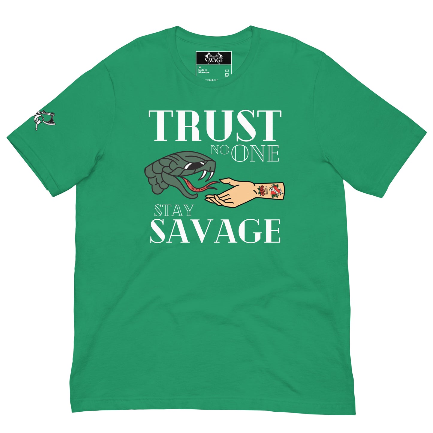 Trust No One Stay Savage T-Shirt for Divorced Dads