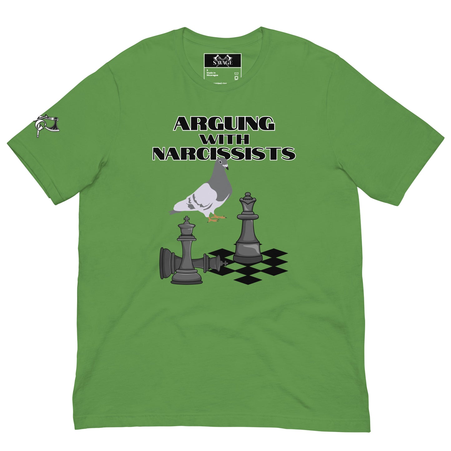 "Chess with a Pigeon" Tee: Arguing with Narcissists II