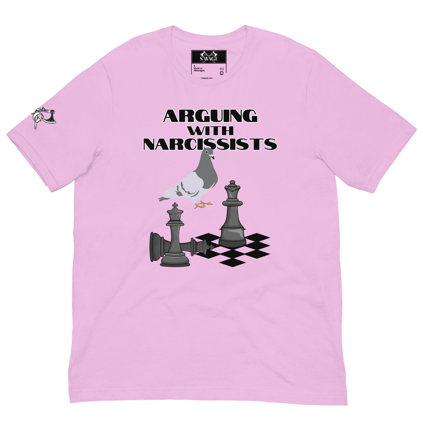 "Chess with a Pigeon" Tee: Arguing with Narcissists II