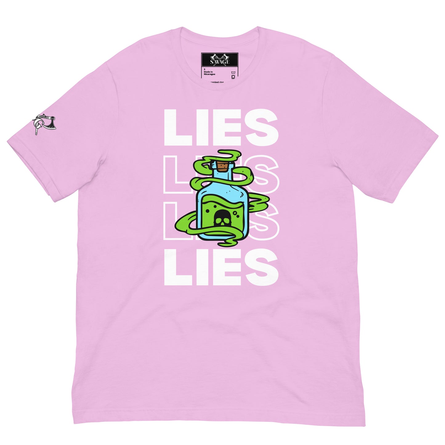 Lies Are Poison T-Shirt - Expose the Truth