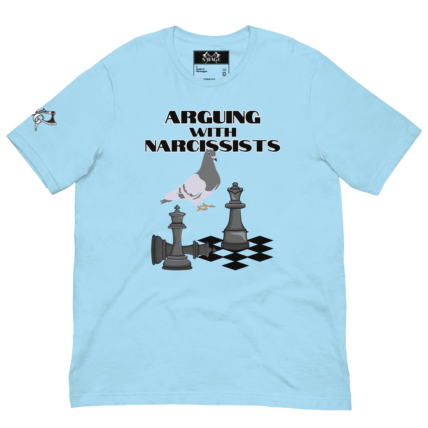 "Chess with a Pigeon" Tee: Arguing with Narcissists II