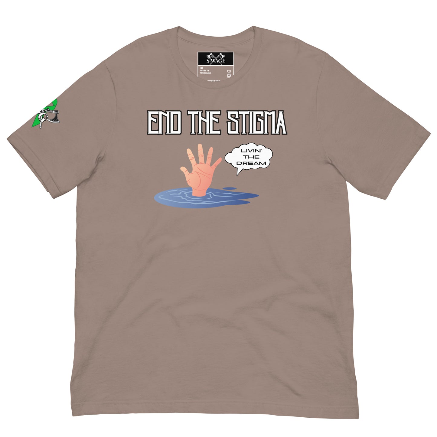 Livin' The Dream - End The Stigma T-Shirt