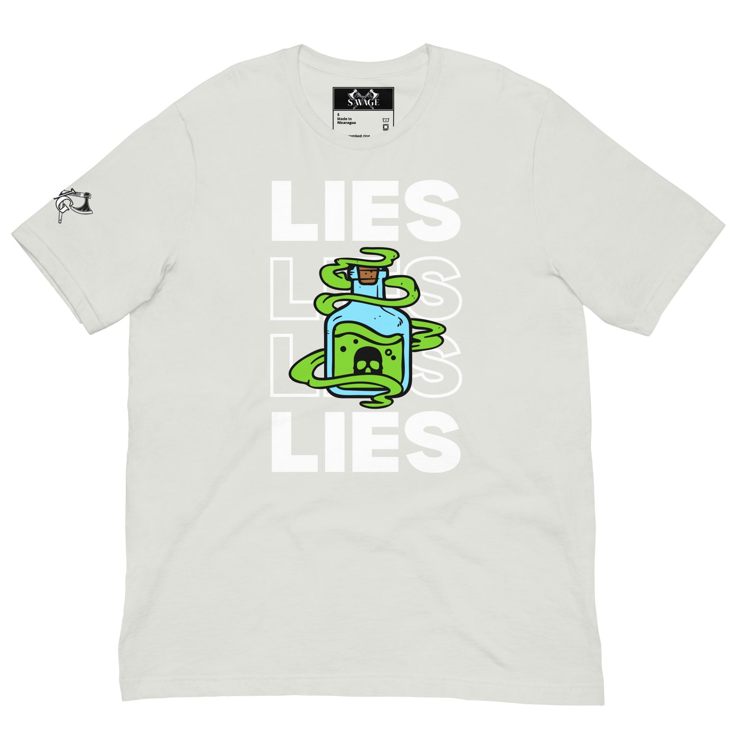 Lies Are Poison T-Shirt - Expose the Truth