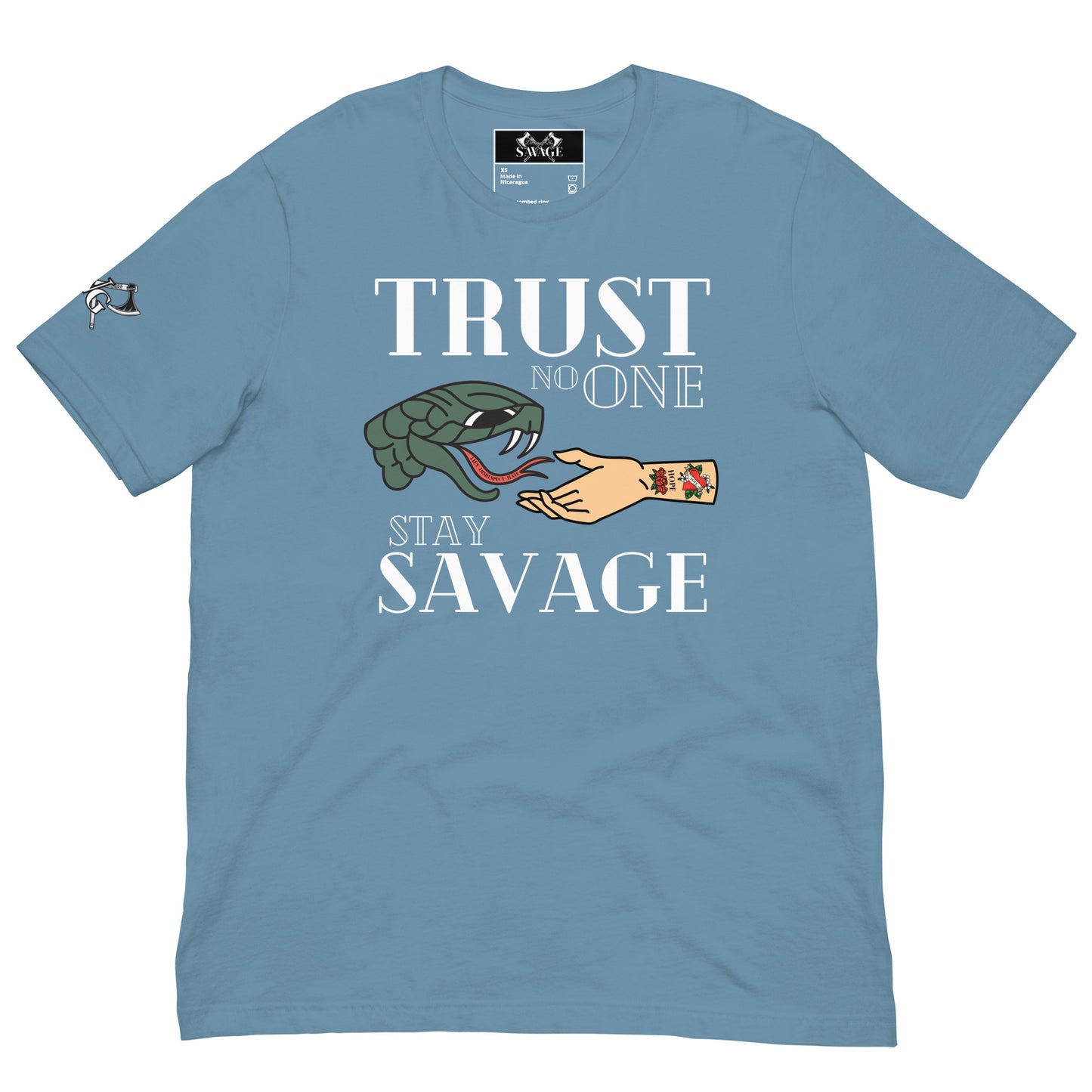 Trust No One Stay Savage T-Shirt for Divorced Dads