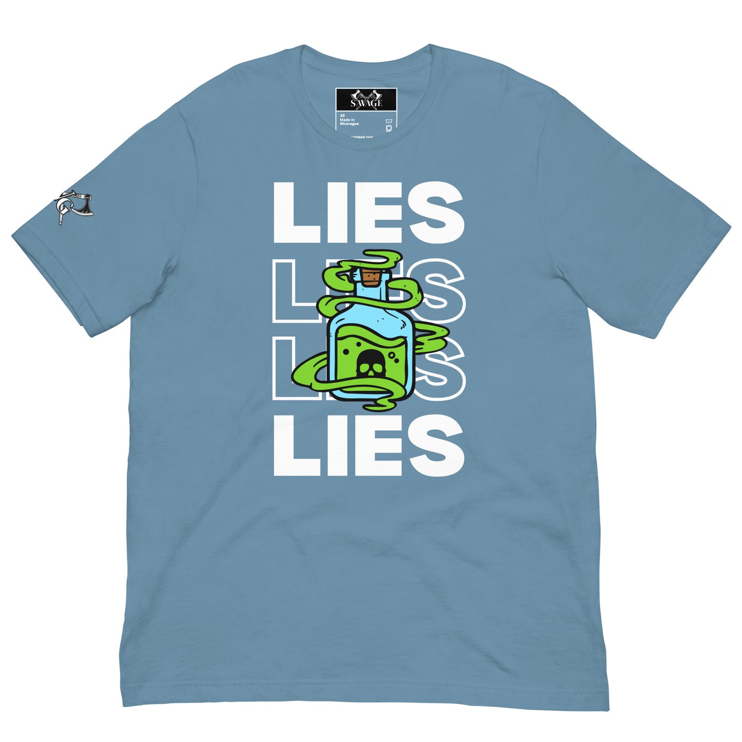 Lies Are Poison T-Shirt - Expose the Truth