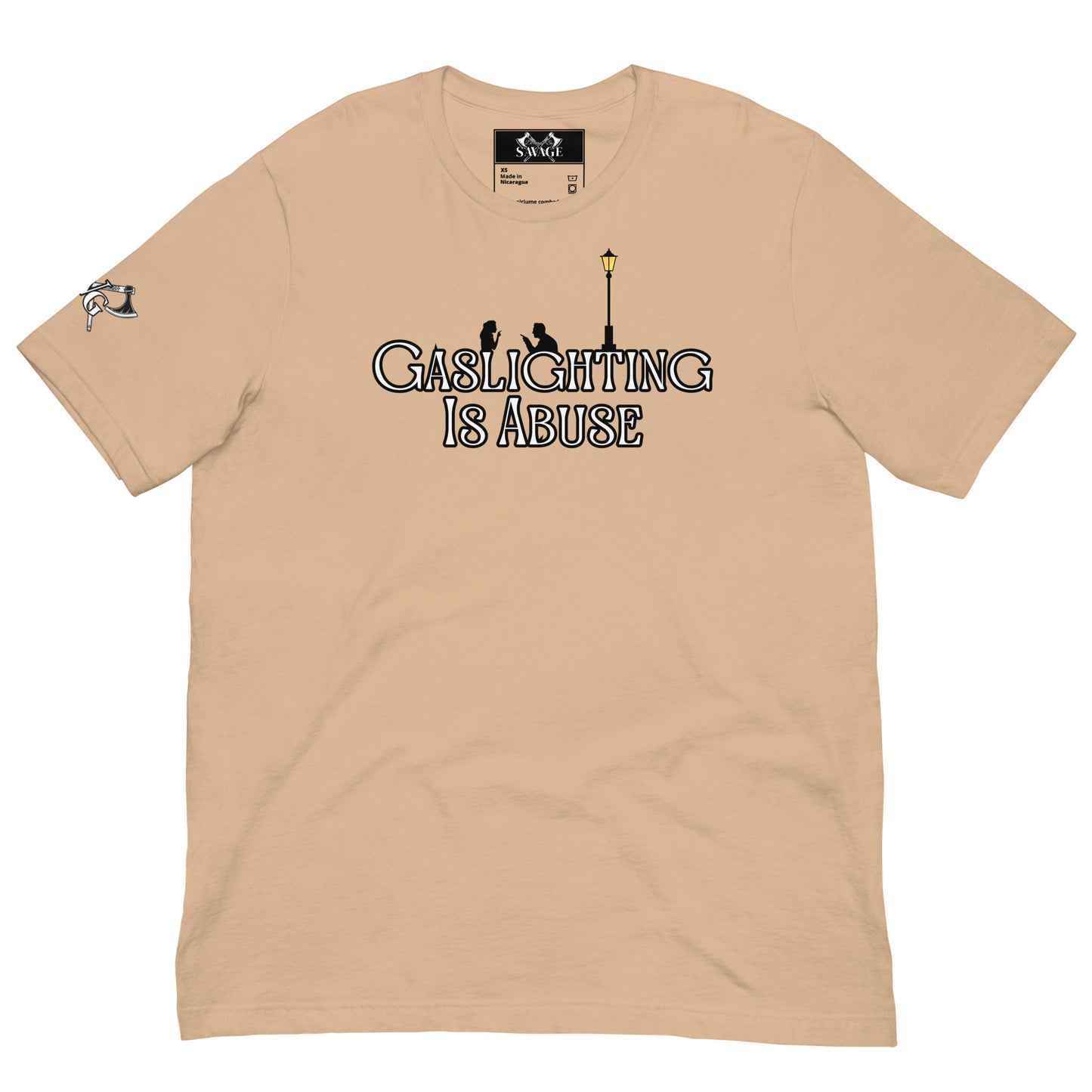 Vintage Gaslighting Abuse Awareness Tee