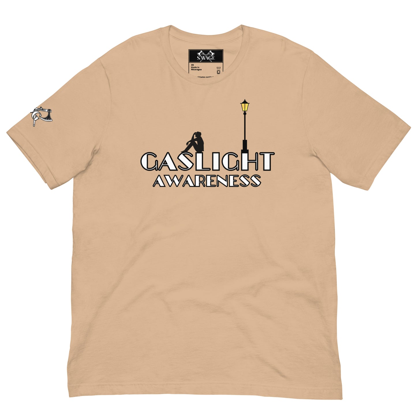 Gaslighting Abuse Awareness Tee - Isolated and Exhausted