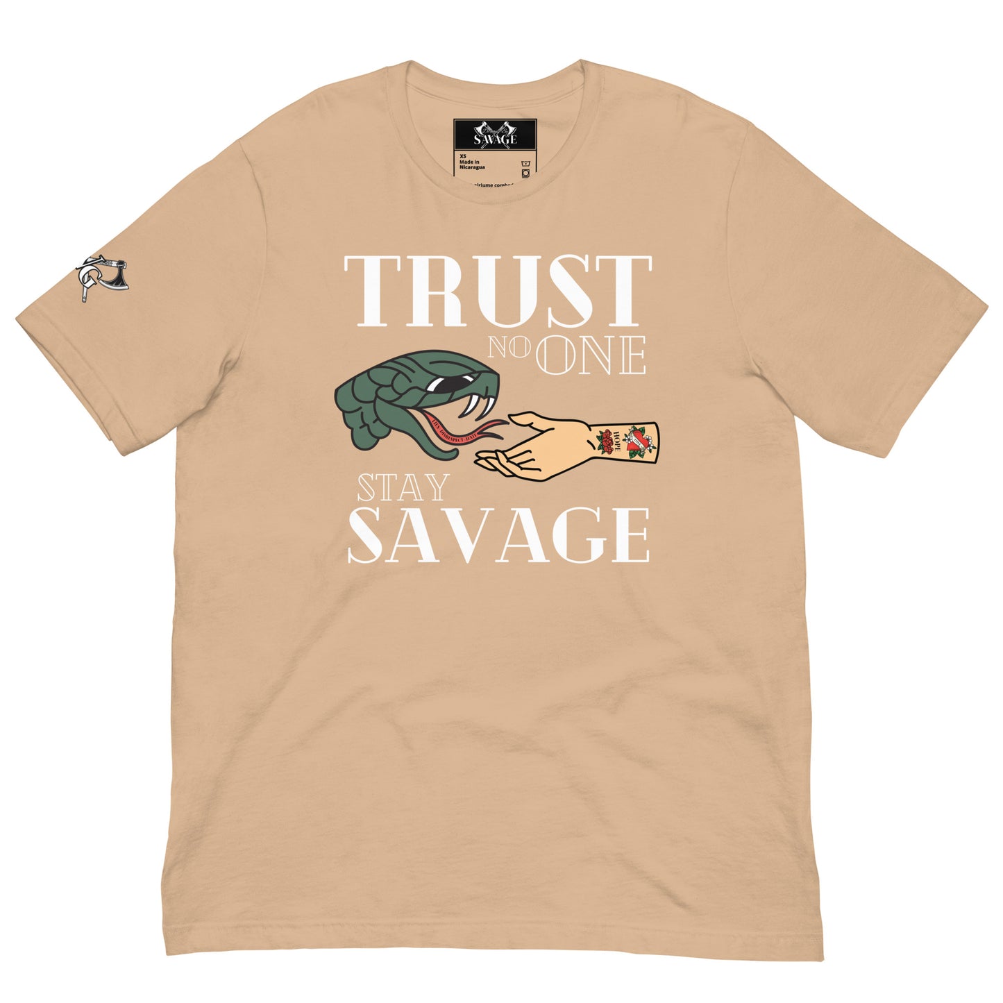 Trust No One Stay Savage T-Shirt for Divorced Dads